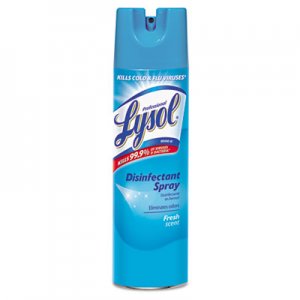 Professional LYSOL Brand 04675CT Disinfectant Spray, Fresh Scent, 19 oz Aerosol, 12 Cans/Carton RAC04675CT