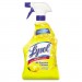 LYSOL Brand II 75352CT Ready-to-Use All-Purpose Cleaner, Lemon Breeze, 32oz Spray Bottle, 12/Carton RAC75352CT