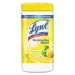 LYSOL Brand RAC77182EA Disinfecting Wet Wipes, Lemon and Lime Blossom 7 x 8, 80/Canister