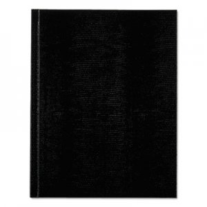 Blueline A7BLK Executive Notebook, College/Margin Rule, 9 1/4 x 7 1/4, White, 150 Sheets REDA7BLK