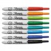 Sharpie 1742025 Retractable Permanent Marker, Ultra Fine Tip, Assorted Colors, 8/Set SAN1742025