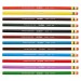 Prismacolor 20516 Col-Erase Colored Woodcase Pencils w/ Eraser, 12 Assorted Colors/Set SAN20516