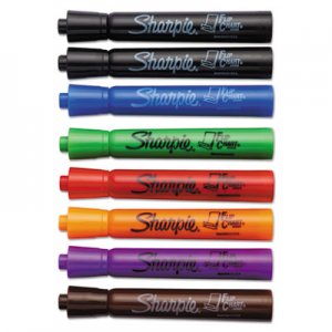 Sharpie 22478 Flip Chart Markers, Bullet Tip, Eight Colors, 8/Set SAN22478