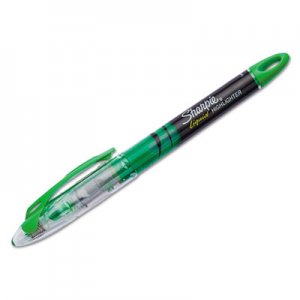 Sharpie 1754468 Accent Liquid Pen Style Highlighter, Chisel Tip, Fluorescent Green, Dozen SAN1754468