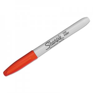 Sharpie 33002 Super Permanent Markers, Fine Point, Red, Dozen SAN33002