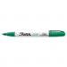 Sharpie SAN35537 Permanent Paint Marker, Fine Bullet Tip, Green