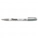 Sharpie 35545 Permanent Paint Marker, Fine Point, Silver SAN35545