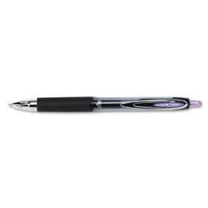 Uni-Ball 70221 Signo Gel 207 Roller Ball Retractable Gel Pen, Purple Ink, Medium, Dozen SAN70221