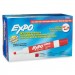 EXPO 80002 Low Odor Dry Erase Marker, Chisel Tip, Red, Dozen SAN80002