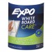 EXPO 81850 Dry-Erase Board-Cleaning Wet Wipes, 6 x 9, 50/Container SAN81850