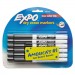 EXPO 86001 Low Odor Dry Erase Marker, Fine Point, Black, Dozen SAN86001