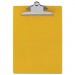 Saunders SAU21605 Recycled Plastic Clipboard w/Ruler Edge, 1" Clip Cap, 8 1/2 x 12 Sheets, Yellow