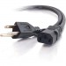 C2G 09482 15ft 18 AWG Universal Power Cord (NEMA 5-15P to IEC320C13)