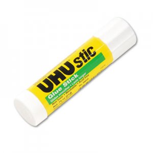 UHU 99649 UHU Stic Permanent Clear Application Glue Stick, .74 oz SAU99649