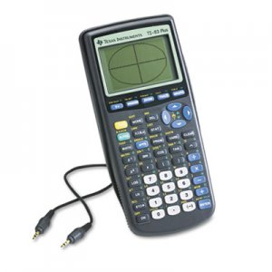 Texas Instruments TEXTI83PLUS TI-83Plus Programmable Graphing Calculator, 10-Digit LCD TI-83PLUS