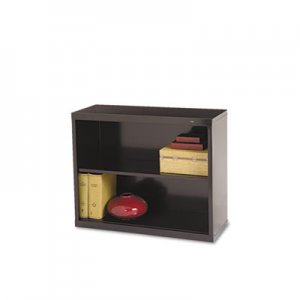 Tennsco TNNB30BK Metal Bookcase, Two-Shelf, 34-1/2w x 13-1/2d x 28h, Black B-30BK