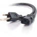 C2G 25545 6ft 16 AWG Universal Power Cord (NEMA 5-15P to IEC320C13)