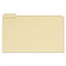 Universal UNV15115 Top Tab Manila File Folders, 1/5-Cut Tabs, Assorted Positions, Legal Size, 11 pt. Manila, 100/Box