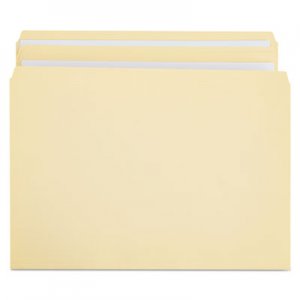 Universal UNV16120 Double-Ply Top Tab Manila File Folders, Straight Tab, Legal Size, 100/Box