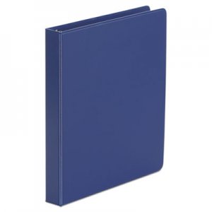 Universal UNV31402 Economy Non-View Round Ring Binder, 3 Rings, 1" Capacity, 11 x 8.5, Royal Blue