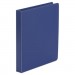Universal UNV31402 Economy Non-View Round Ring Binder, 3 Rings, 1" Capacity, 11 x 8.5, Royal Blue