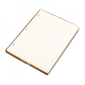 Wilson Jones WLJ90110 Looseleaf Minute Book Ledger Sheets, Ivory Linen, 11 x 8-1/2, 100 Sheet/Box 901-10