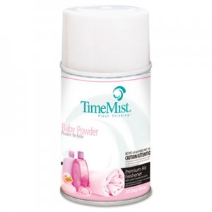 TimeMist 1042686EA Metered Fragrance Dispenser Refill, Baby Powder, 5.3 oz, Aerosol TMS1042686EA