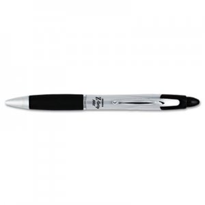 Zebra 22410 Z-Grip MAX Ballpoint Retractable Pen, Black Ink, Medium, Dozen ZEB22410