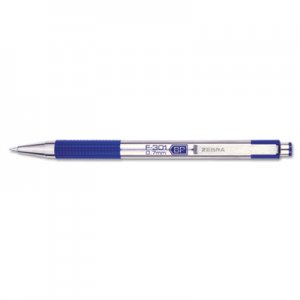 Zebra 27120 F-301 Ballpoint Retractable Pen, Blue Ink, Fine ZEB27120