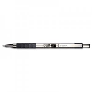 Zebra 27110 F-301 Ballpoint Retractable Pen, Black Ink, Fine ZEB27110