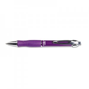 Zebra 42680 GR8 Retractable Gel Pen, Violet Ink, Medium, Dozen ZEB42680