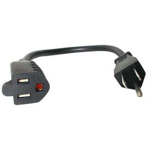 StarTech.com PAC101 12" Power Cord Extension