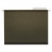 Universal UNV24113 Deluxe Reinforced Recycled Hanging File Folders, Letter Size, 1/3-Cut Tab, Standard Green, 25/Box