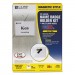 C-Line 92943 Magnetic Name Badge Holder Kit, Horizontal, 4w x 3h, Clear, 20/Box CLI92943