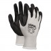 Memphis 9673L Economy Foam Nitrile Gloves, Large, Gray/Black, 12 Pairs CRW9673L