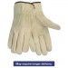 Memphis 3215M Economy Leather Driver Gloves, Medium, Beige, Pair CRW3215M