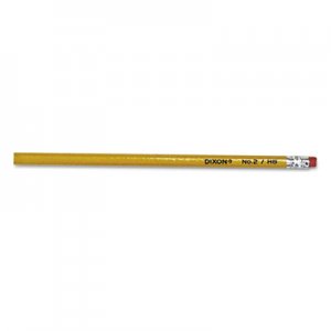 Dixon 14412 Woodcase Pencil, HB #2 Lead,Yellow Barrel, 144/Box DIX14412