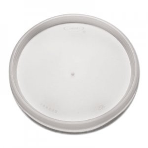 Dart 20JL Plastic Lids, for 8, 12, 16oz Hot/Cold Foam Cups, Vented, 1000/Carton DCC20JL