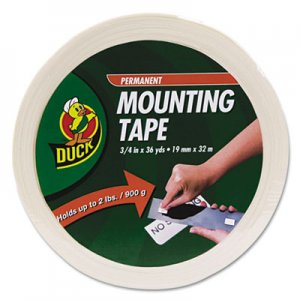 Duck 1289275 Permanent Foam Mounting Tape, 3/4" x 36yds DUC1289275