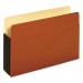 Pendaflex PFX64264 File Pocket w/ Tyvek, 3.5" Expansion, Legal Size, Redrope, 10/Box