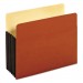 Pendaflex PFX63274 File Pocket w/ Tyvek, 5.25" Expansion, Letter Size, Redrope, 10/Box