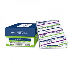 Hammermill HAM120040 Copier Digital Cover Stock, 60 lbs., 18 x 12, Photo White, 250 Sheets 12004-0