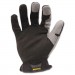Ironclad IRNWFG04L Workforce Glove, Large, Gray/Black, Pair WFG-04-L