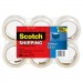 Scotch MMM38506 3850 Heavy-Duty Tape Refills, 1.88" x 54.6yds, 3" Core, Clear, 6/Pack 3850-6