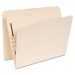 Universal UNV13410 Reinforced Top Tab Folders with One Fastener, 1/3-Cut Tabs, Letter Size, Manila, 50/Box