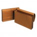 Universal UNV13080 Extra Wide Expanding Wallets, 5.25" Expansion, 1 Section, Legal Size, Redrope