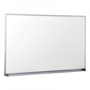 Universal UNV43623 Dry Erase Board, Melamine, 36 x 24, Satin-Finished Aluminum Frame