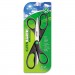Westcott 15179 KleenEarth Recycled Scissors, 8" Long, Black, 2/Pack ACM15179