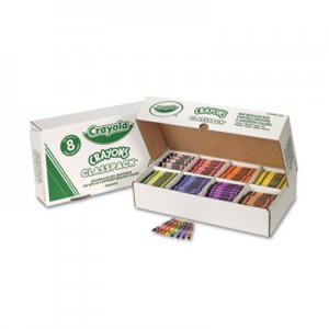 Crayola CYO528008 Classpack Regular Crayons, 8 Colors, 800/BX 52-8008