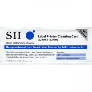 Seiko SLP-CLNCRD Cleaning Card for SLP Printers